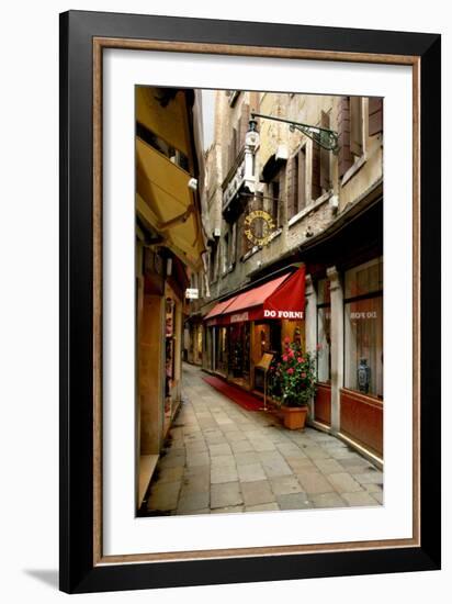 Trattoria Do Forni, Venice-Igor Maloratsky-Framed Art Print