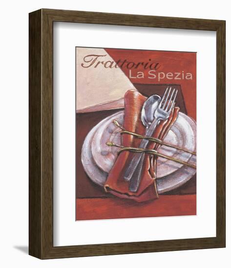 Trattoria La Spezia-Bjoern Baar-Framed Premium Giclee Print