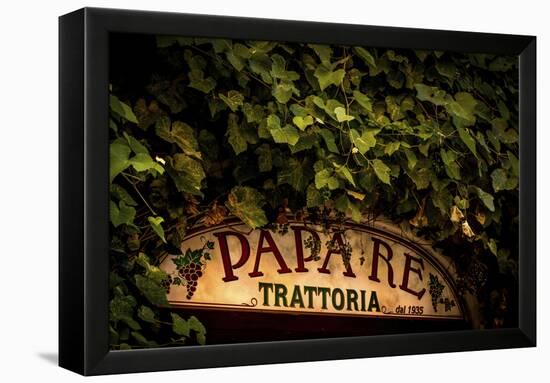 Trattoria-Dan Ballard-Framed Premier Image Canvas