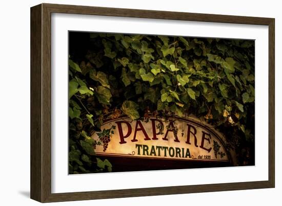 Trattoria-Dan Ballard-Framed Photographic Print