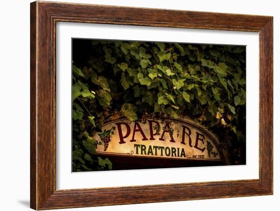 Trattoria-Dan Ballard-Framed Photographic Print