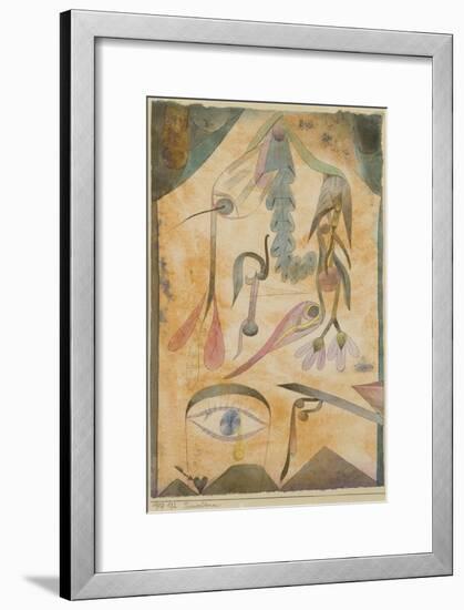 Trauerblumen, 1917-Paul Klee-Framed Giclee Print