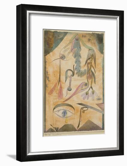 Trauerblumen, 1917-Paul Klee-Framed Giclee Print