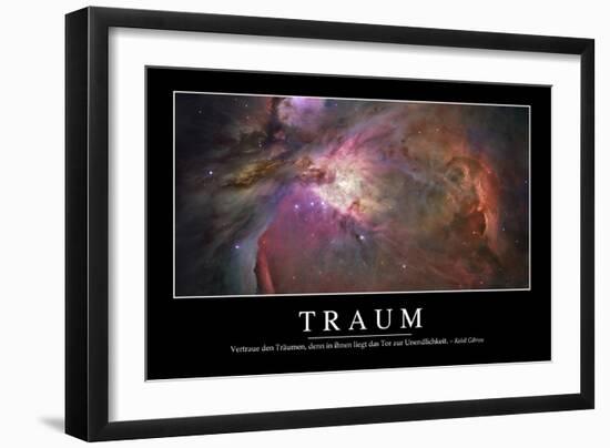 Traum: Motivationsposter Mit Inspirierendem Zitat-null-Framed Photographic Print