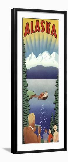 Trav Alaska Whitecap Mountains-null-Framed Giclee Print