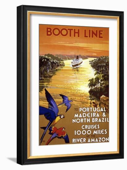 Trav Booth Line-null-Framed Giclee Print