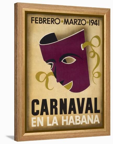 Trav Carnaval Enla Habana-null-Framed Premier Image Canvas