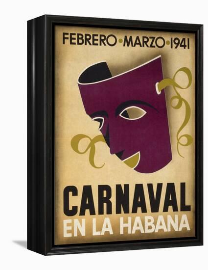 Trav Carnaval Enla Habana-null-Framed Premier Image Canvas