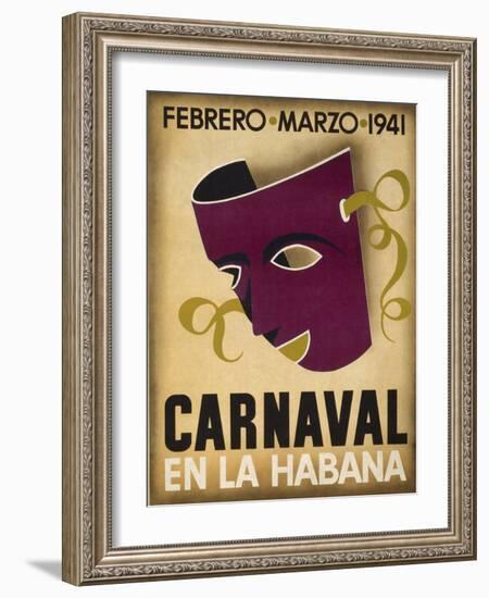 Trav Carnaval Enla Habana-null-Framed Giclee Print