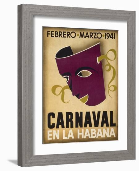 Trav Carnaval Enla Habana-null-Framed Giclee Print