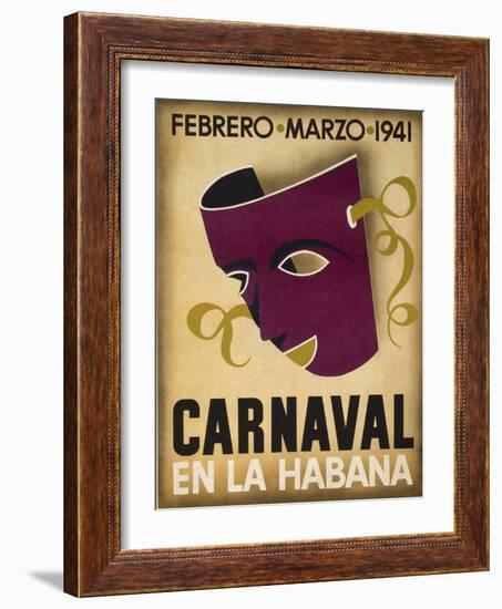 Trav Carnaval Enla Habana-null-Framed Giclee Print