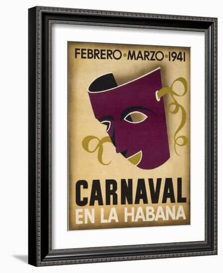 Trav Carnaval Enla Habana-null-Framed Giclee Print