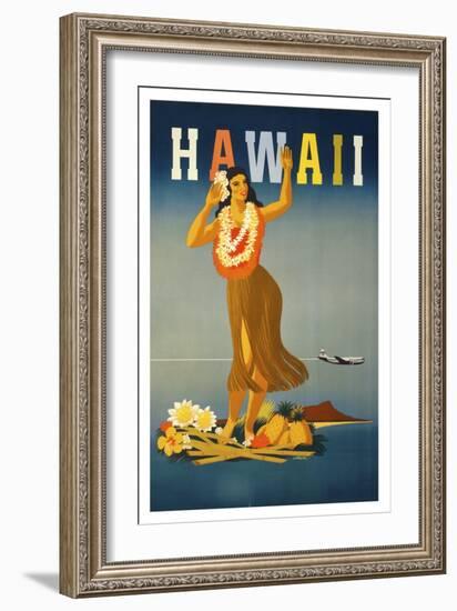 Trav Hawaii-null-Framed Giclee Print