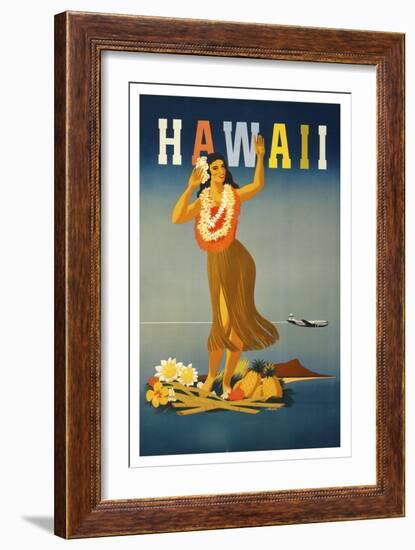 Trav Hawaii-null-Framed Giclee Print