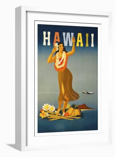 Trav Hawaii-null-Framed Giclee Print