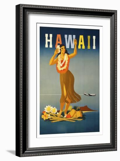 Trav Hawaii-null-Framed Giclee Print