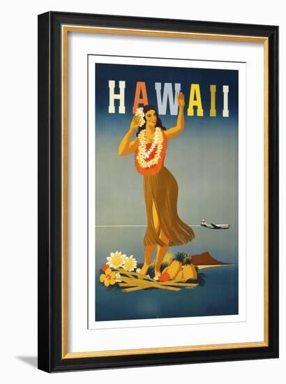 Trav Hawaii-null-Framed Giclee Print