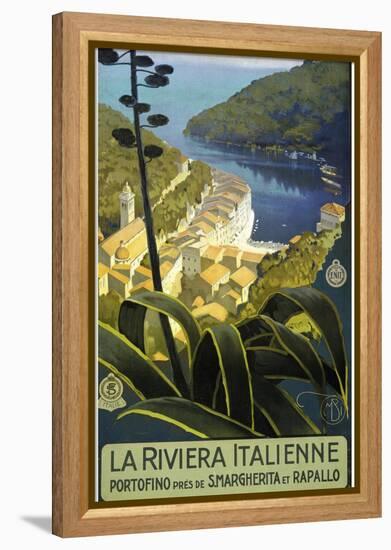 Trav Riviera Italienne-null-Framed Premier Image Canvas