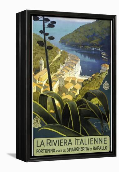 Trav Riviera Italienne-null-Framed Premier Image Canvas