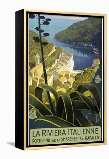 Trav Riviera Italienne-null-Framed Premier Image Canvas