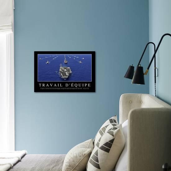Travail D Equipe Citation Et Affiche D Inspiration Et Motivation