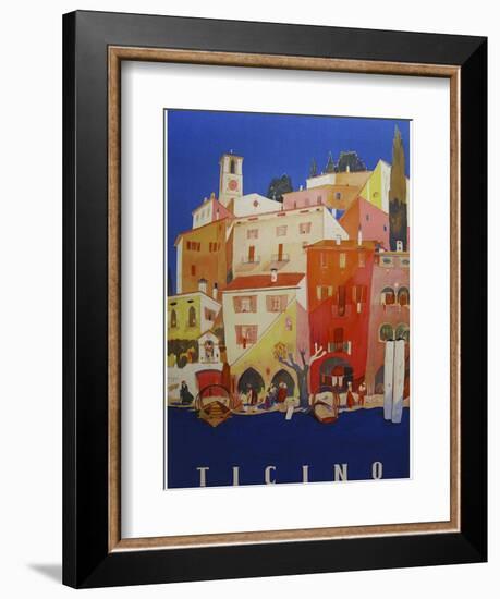 Travel 0100-Vintage Lavoie-Framed Giclee Print