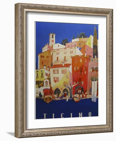 Travel 0100-Vintage Lavoie-Framed Giclee Print