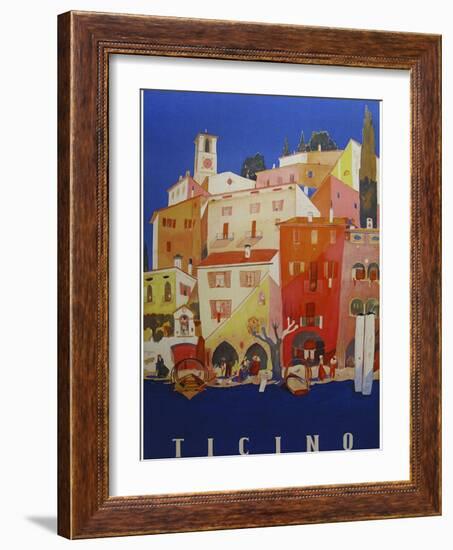 Travel 0100-Vintage Lavoie-Framed Giclee Print