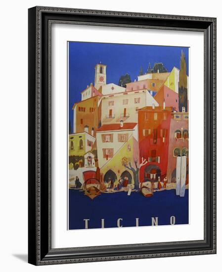 Travel 0100-Vintage Lavoie-Framed Giclee Print