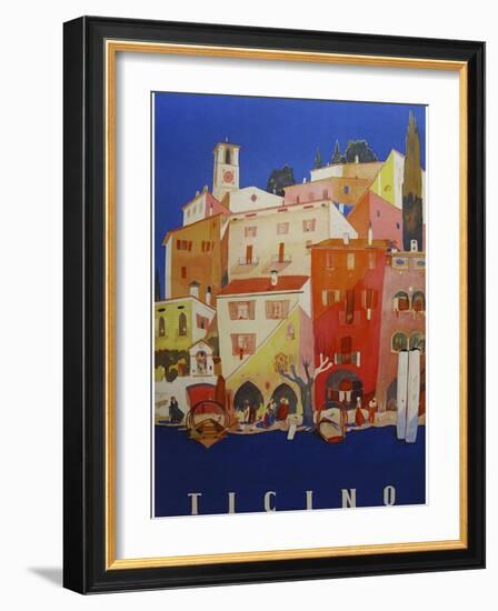 Travel 0100-Vintage Lavoie-Framed Giclee Print