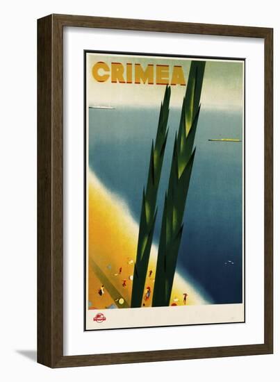 Travel 0127-Vintage Lavoie-Framed Giclee Print