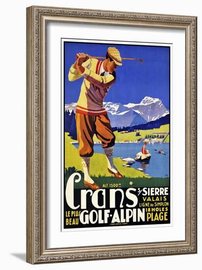 Travel 0128-Vintage Lavoie-Framed Giclee Print