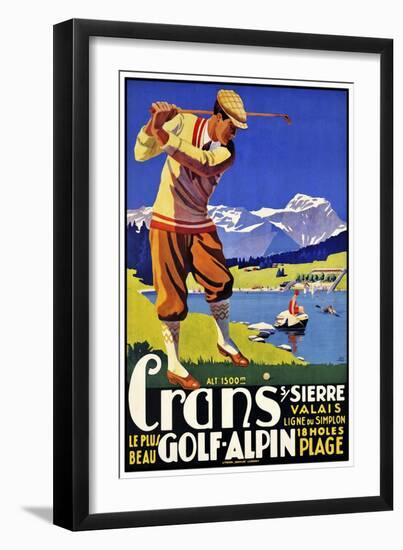 Travel 0128-Vintage Lavoie-Framed Giclee Print