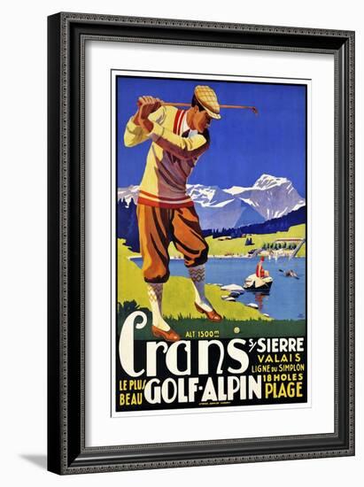 Travel 0128-Vintage Lavoie-Framed Giclee Print