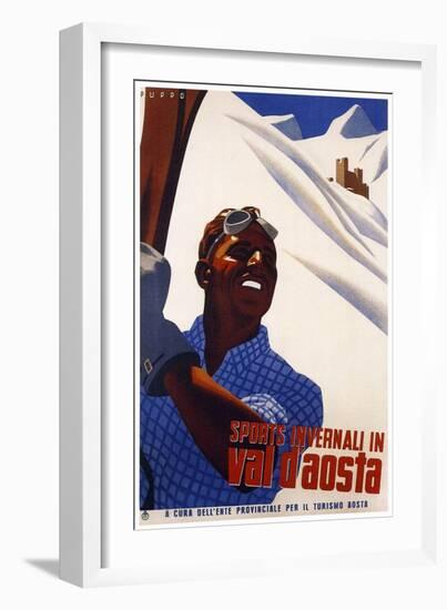 Travel 0139-Vintage Lavoie-Framed Giclee Print