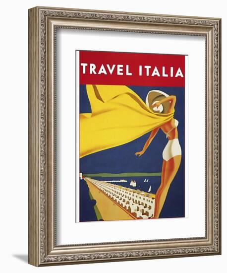 Travel 0144-Vintage Lavoie-Framed Giclee Print