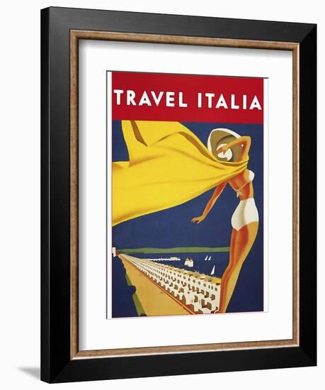 Travel 0144-Vintage Lavoie-Framed Giclee Print