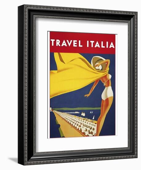 Travel 0144-Vintage Lavoie-Framed Giclee Print