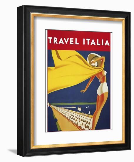 Travel 0144-Vintage Lavoie-Framed Giclee Print