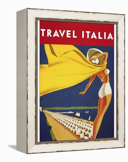 Travel 0144-Vintage Lavoie-Framed Premier Image Canvas