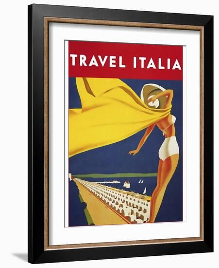 Travel 0144-Vintage Lavoie-Framed Giclee Print