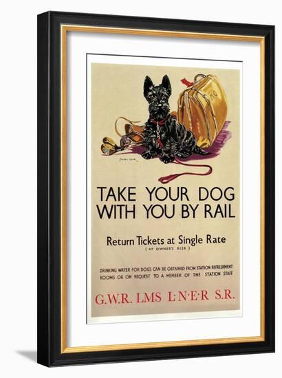 Travel 0160-Vintage Lavoie-Framed Giclee Print