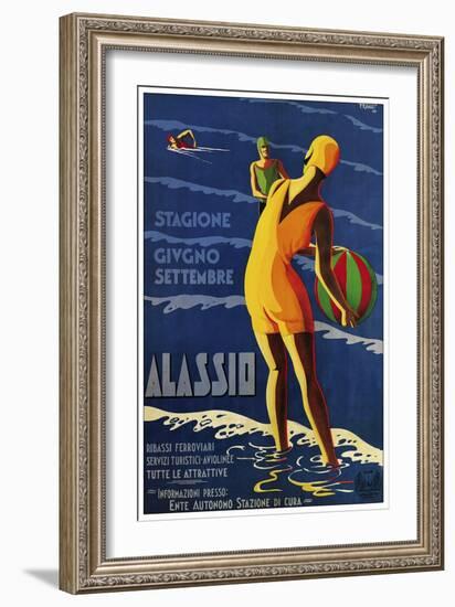 Travel 0180-Vintage Lavoie-Framed Giclee Print