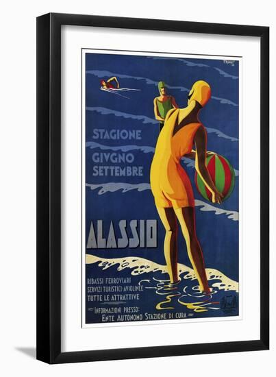 Travel 0180-Vintage Lavoie-Framed Giclee Print