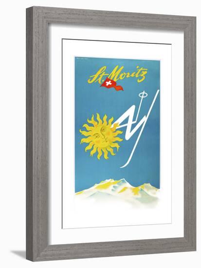 Travel 0189-Vintage Lavoie-Framed Giclee Print