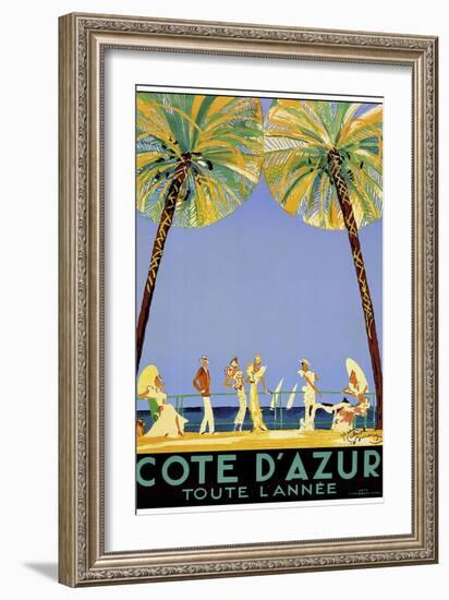 Travel 0192-Vintage Lavoie-Framed Giclee Print