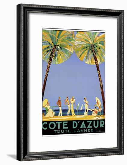 Travel 0192-Vintage Lavoie-Framed Giclee Print