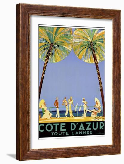 Travel 0192-Vintage Lavoie-Framed Giclee Print