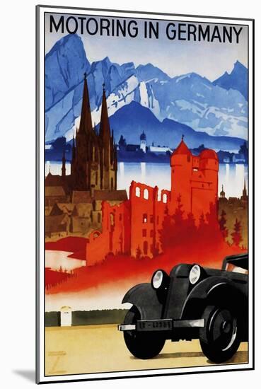 Travel 0211-Vintage Lavoie-Mounted Giclee Print