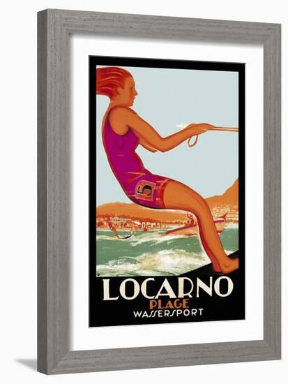 Travel 0214-Vintage Lavoie-Framed Giclee Print